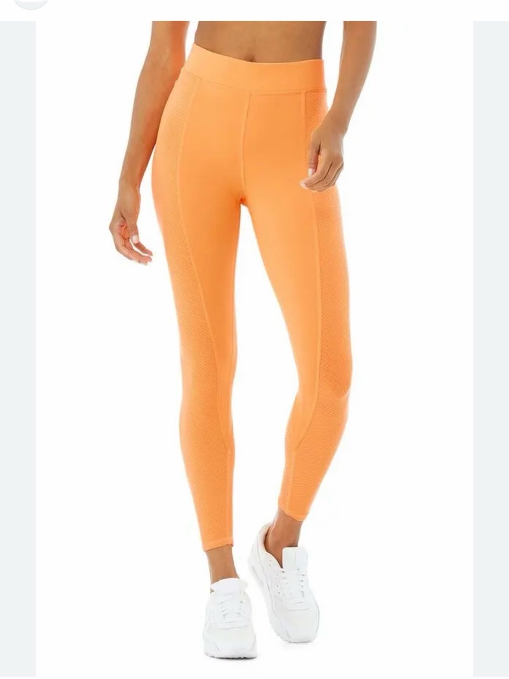 Alo Yoga High-Waist No Limit Legging In Neon Apricot